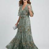 Selora | Halter Bloom Flow Maxi Ruha