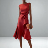 A Juliette Draped Midi Ruha