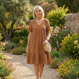 Delphinia | Woven Ease Dress