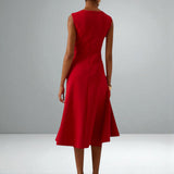 A Juliette Draped Midi Ruha