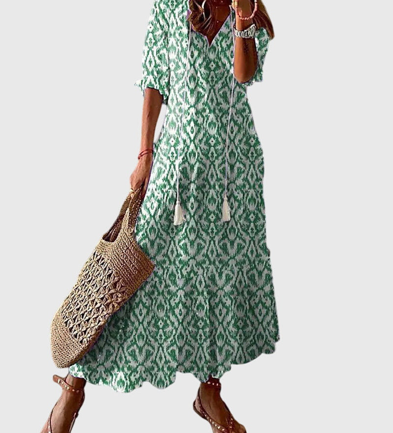 Amália | Boho Vintage Nyári Ruha
