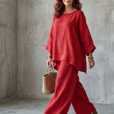 Prue | Oversize tunika és széles szárú nadrág szett