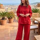 Prue | Oversize tunika és széles szárú nadrág szett