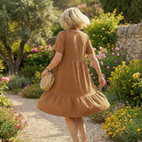 Delphinia | Woven Ease Dress