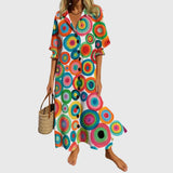 Zariah | Elegáns Bohém Maxi Ruha