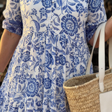 Nalani | Porcelán Midi Ruha