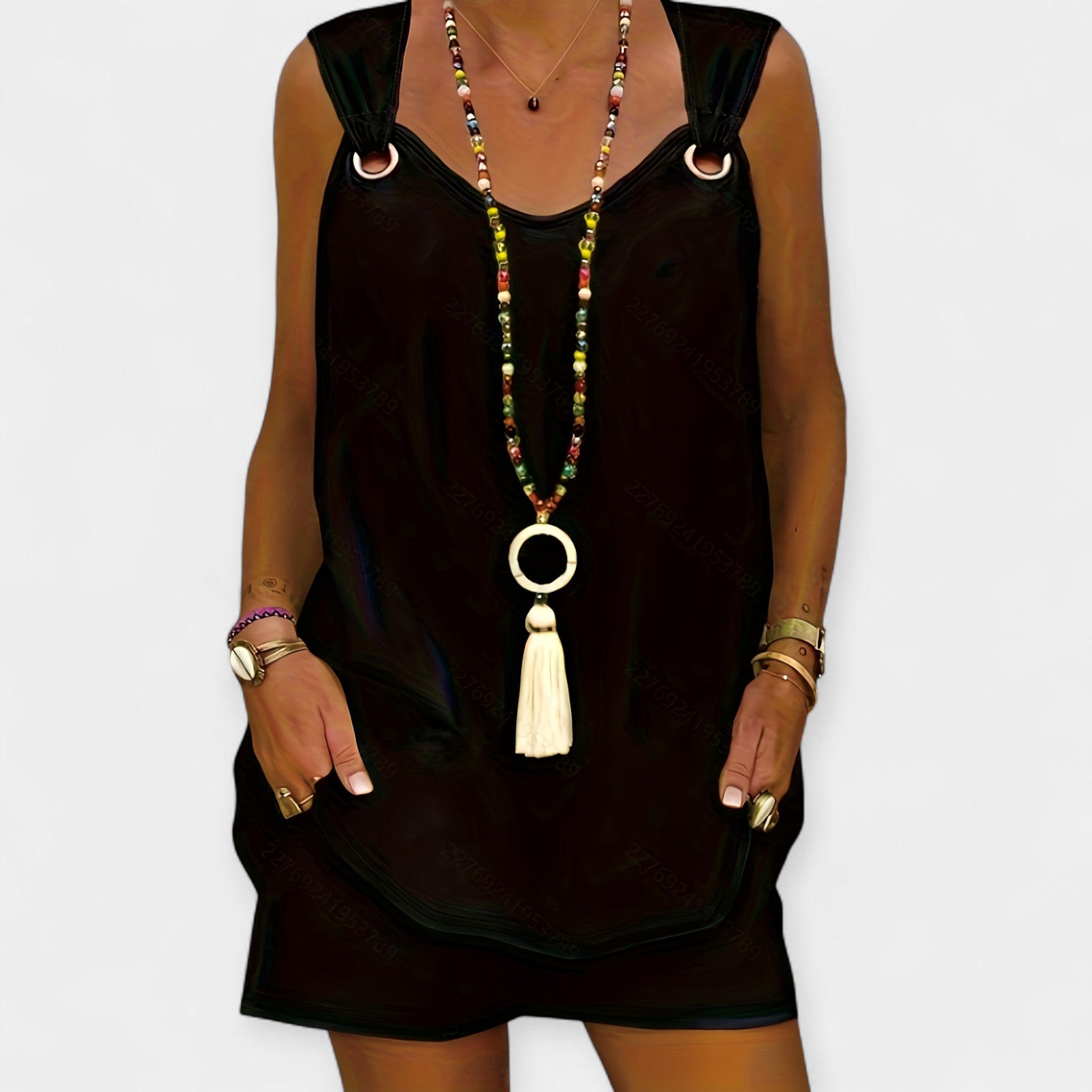 Ujjatlan rövidnadrágos szett