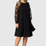 Edyth™ Elegáns Csipke Ruha