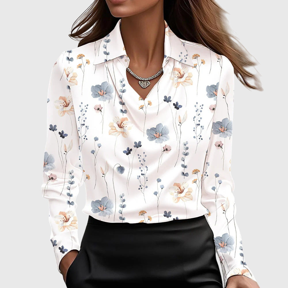 Zoe | Elegáns Selyem Blúz