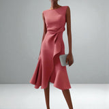 A Juliette Draped Midi Ruha