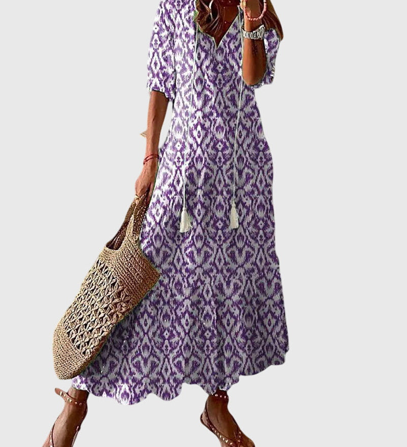 Amália | Boho Vintage Nyári Ruha