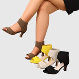 Camille | Stretch Comfort Heels