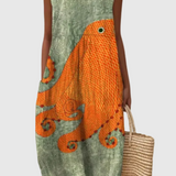 Tess™ Oceanic Midi Ruha
