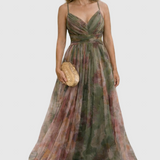 Giselle™ | Virágmintás Maxi Ruha
