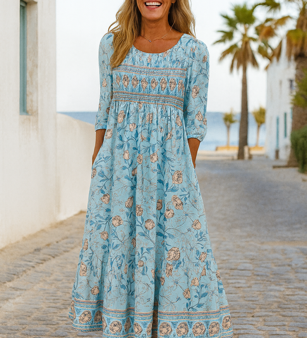 Meliora | Napi Elegancia Midi Ruha – Kellemes Kényelem, Időtlen Magabiztosság (S-5XL)