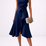 A Juliette Draped Midi Ruha