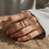 SELENE™ | Finom Kötött Gyűrű