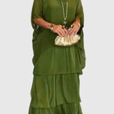 Nora Réteges Ruha - Olíva Zöld