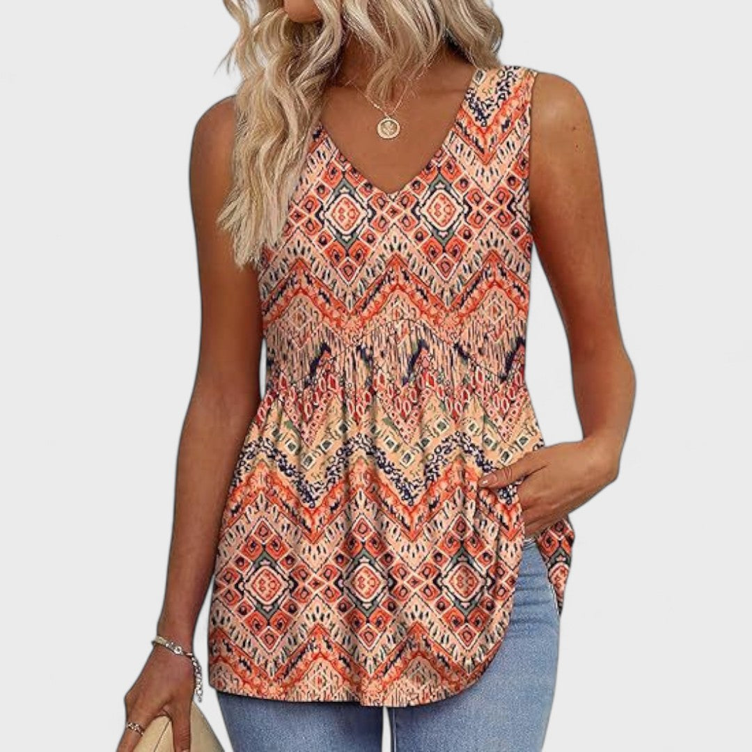 Elenor - Elegáns Kényelmes Napi Top