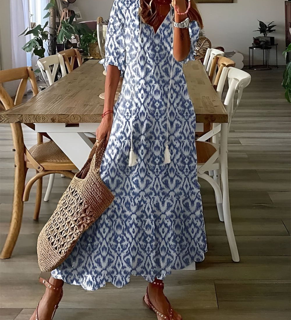 Celina™ | Boho Hasfedező Ruha