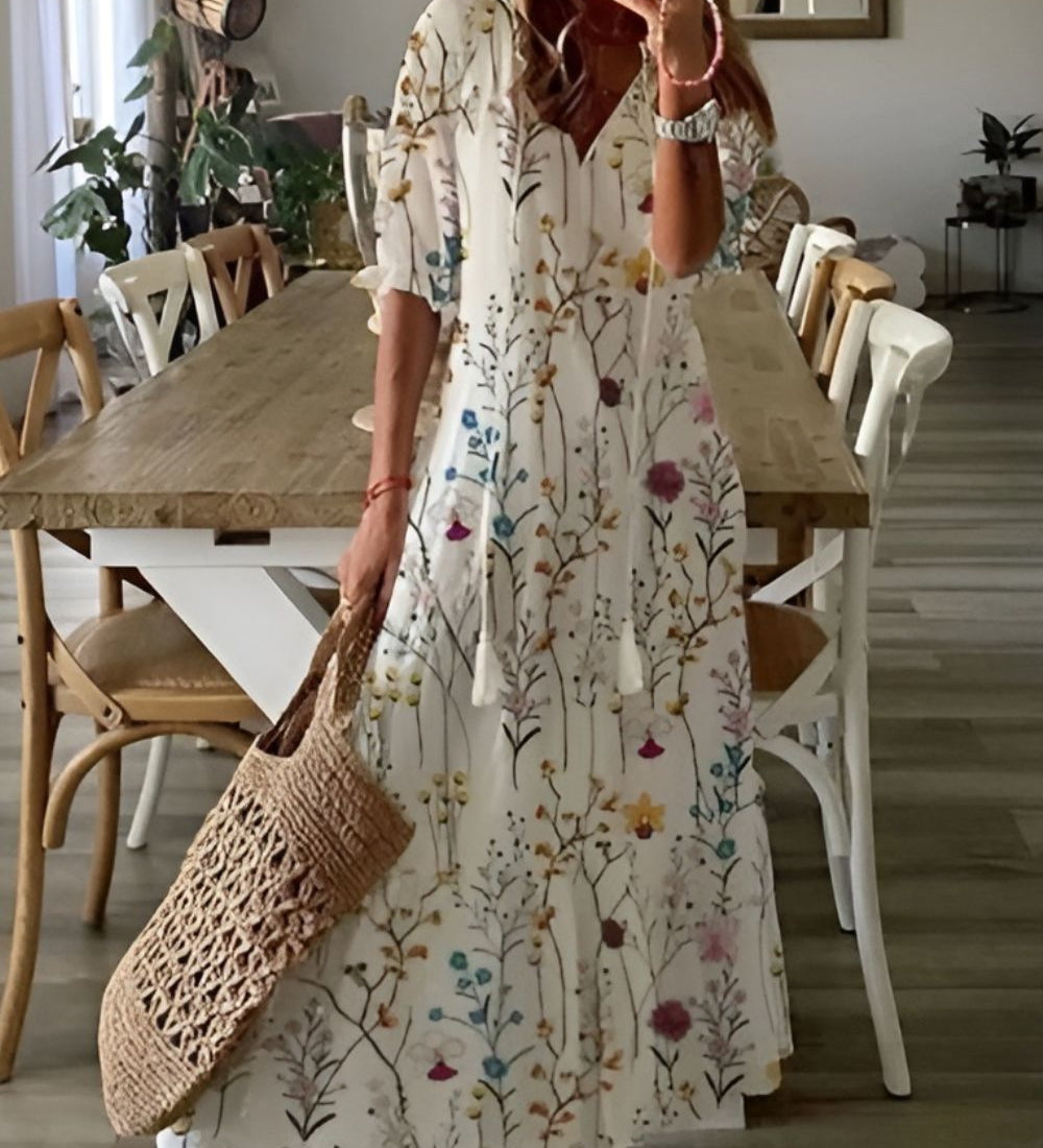 Celina™ | Boho Hasfedező Ruha