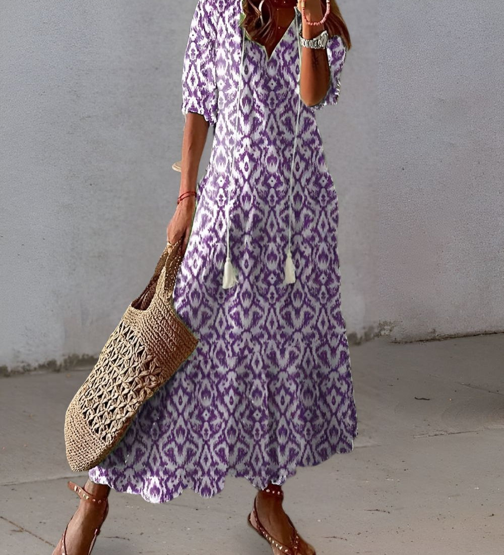 Celina™ | Boho Hasfedező Ruha