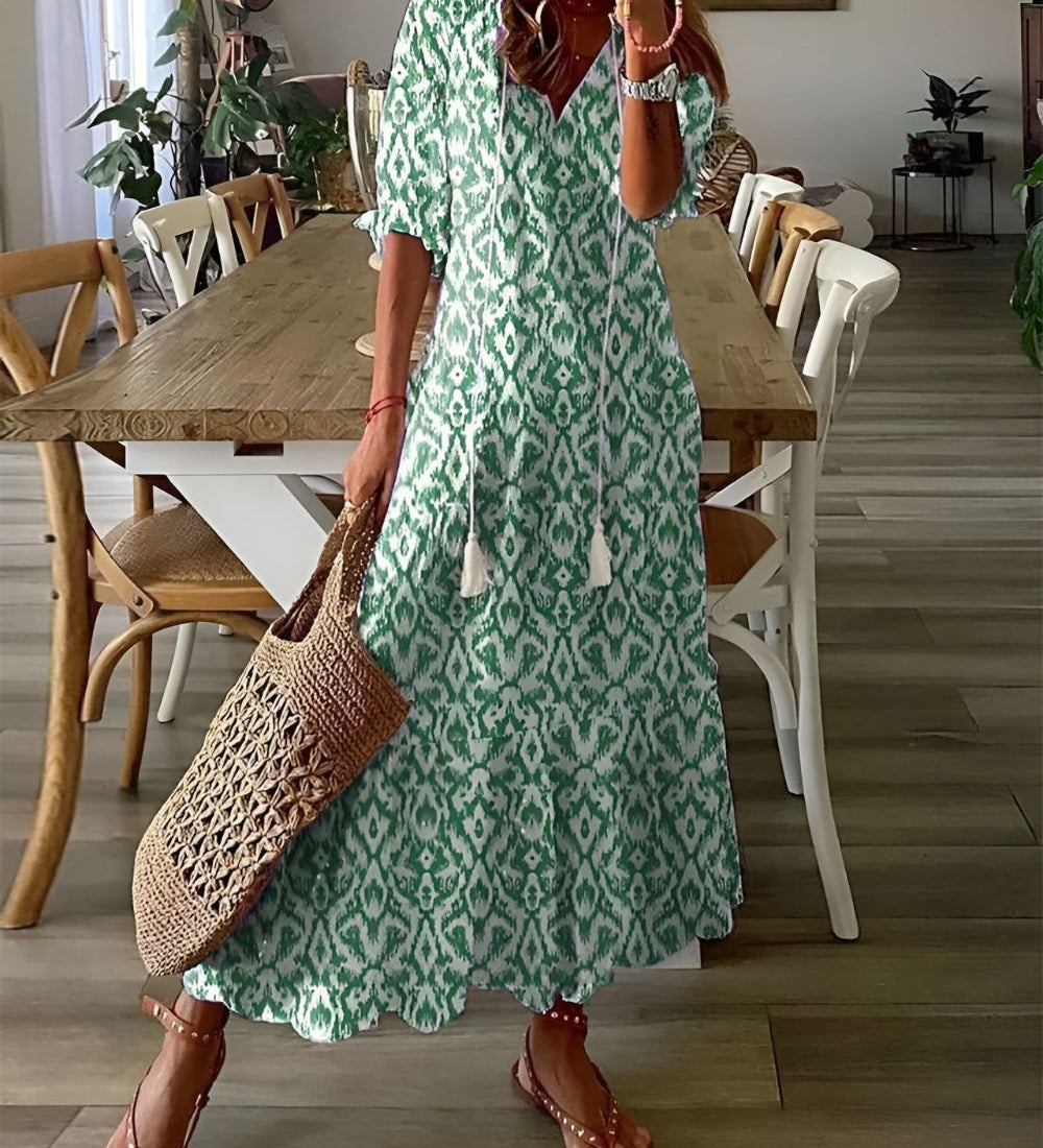 Celina™ | Boho Hasfedező Ruha