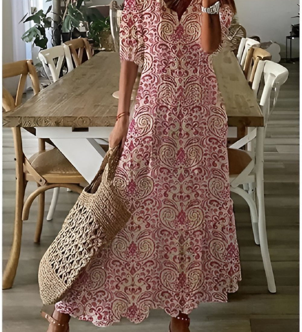Celina™ | Boho Hasfedező Ruha
