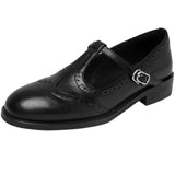 Elegáns T-pántos Mary Jane cipők