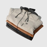 Borisz - Bőrkabát kapucnival