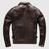 Todor - Bőrkabát zsebekkel