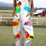 Tyúkudvar Virág Jumpsuit