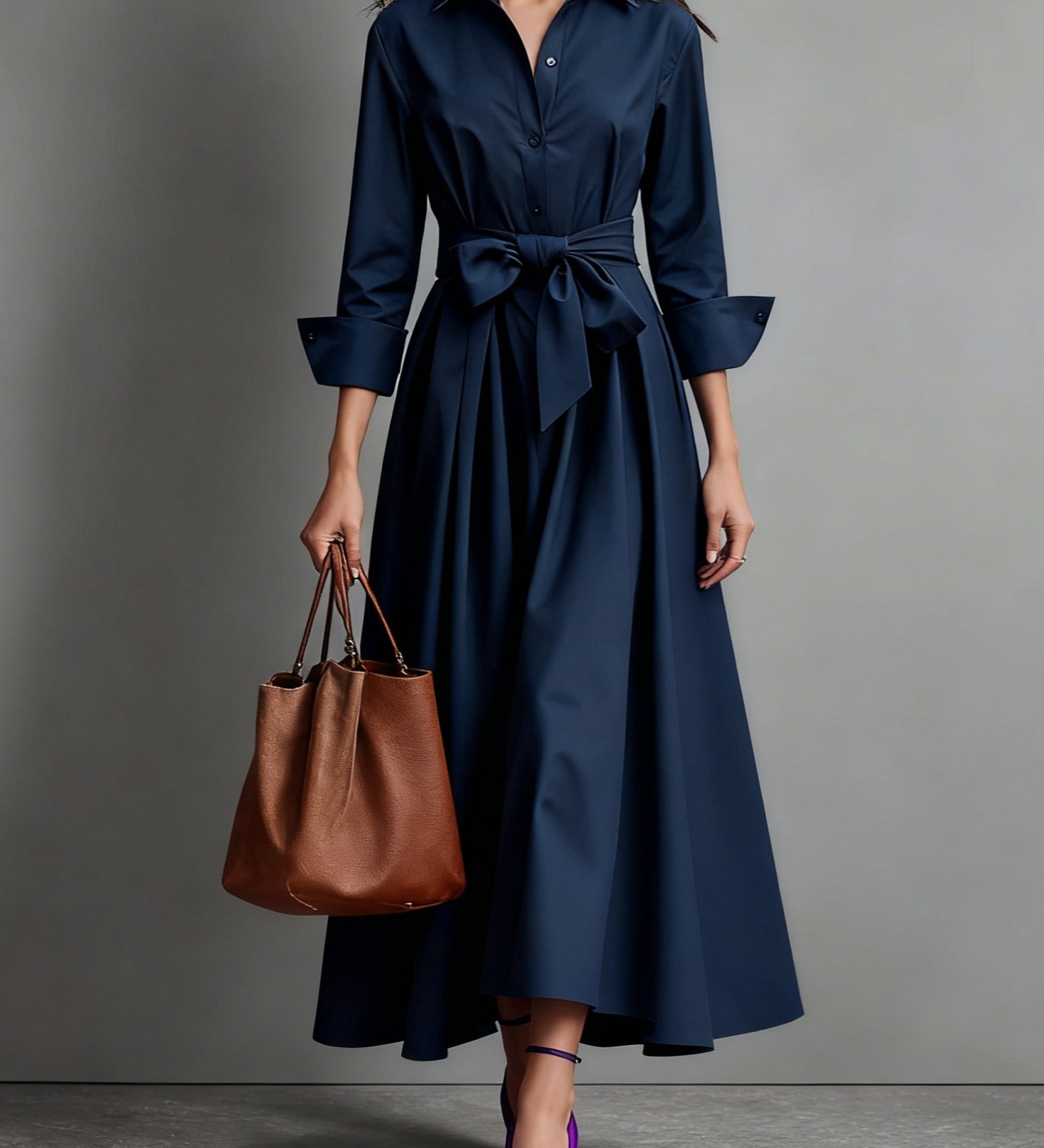 Marise™ | Elegáns Maxi Ruha Masni Részlettel