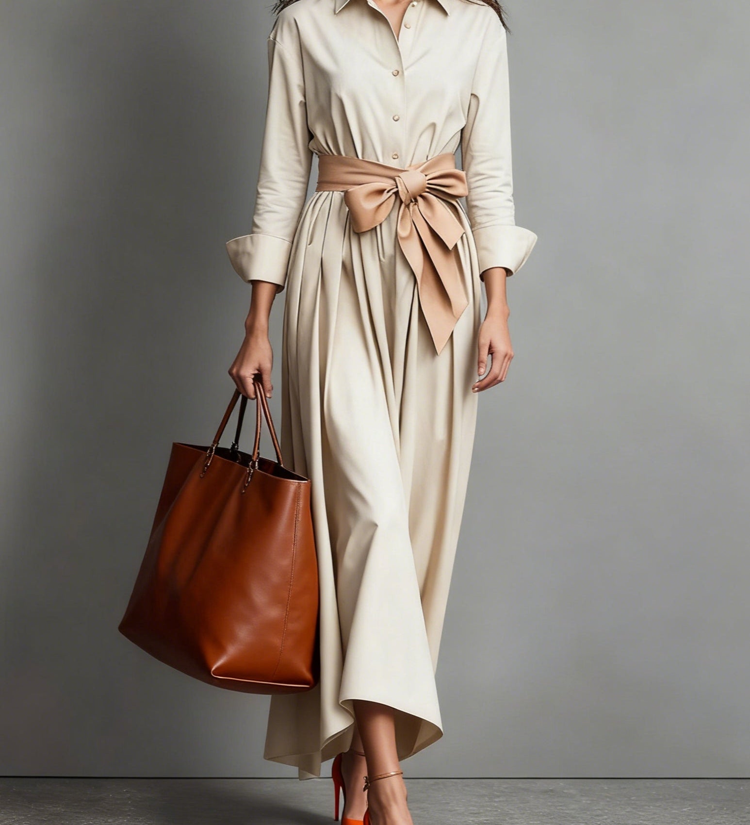 Marise™ | Elegáns Maxi Ruha Masni Részlettel