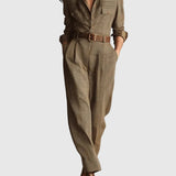 Anna™ || Elegáns kockás overall