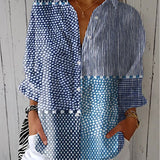 Fiora | Óceán Patchwork Blúz