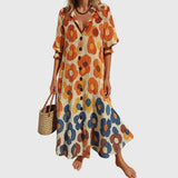 Zariah | Elegáns Bohém Maxi Ruha