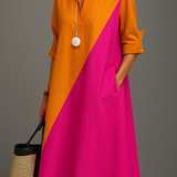 Diana™ | Elegáns Midi Ruha