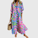 Zariah | Elegáns Bohém Maxi Ruha