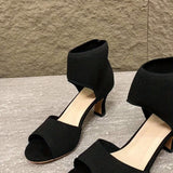 Camille | Stretch Comfort Heels