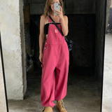 Chloe | Széles lábú bib overall