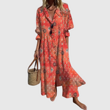 Zariah | Elegáns Bohém Maxi Ruha