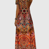 Adrienn™ - Vintage V-nyakú Ruha